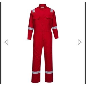 Portwest Bizflame 88/12 Iona Coverall Red FR94 Mens Size 5XL Leg 31 NIP